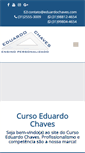 Mobile Screenshot of cursoeduardochaves.com